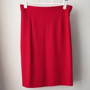 Versace Versus Red Pencil Skirt